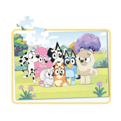 ELKA - QUEBRA CABEÇA PUZZLE 48 PEÇAS GIGANTE BLUEY na internet