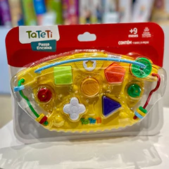 TATETI - PASSA ENCAIXA BRINQUEDO DIDÁTICO +12MESES - comprar online