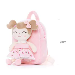 GLOVELEYA - MOCHILA COM BONECA SPRING CLÁSSICA - MORANGO - comprar online