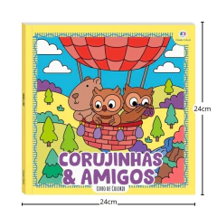 LIVRO DE COLORIR CORUJINHAS E AMIGOS - CIRANDA CULTURAL - comprar online