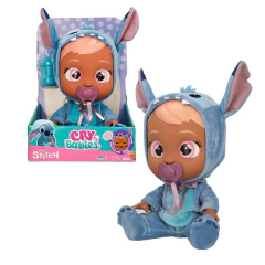 MULTIKIDS - BONECA QUE CHORA CRY BABIES STITCH DISNEY OFICIAL