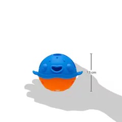 BUBA - MORDEDOR DE SILICONE COM CHOCALHO BALEIA - AZUL - comprar online
