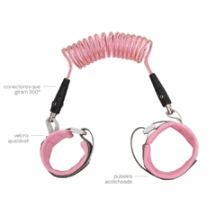 BUBA - CORDÃO DE SEGURANÇA PARA PULSO ROSA 150 CM na internet