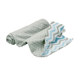 CLINGO - COBERTOR INFANTIL ONDA AZUL - Mamu Kids Store