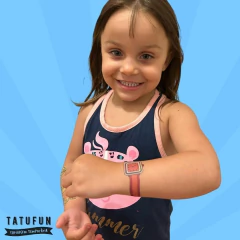 TATUFUN - RELÓGIOS EU TE AMO TATUAGEM TEMPORÁRIA INFANTIL na internet