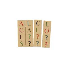 SOPECCA - ENCONTRE AS PALAVRAS ANIMAIS JOGO DIDÁTICO EM MADEIRA - loja online