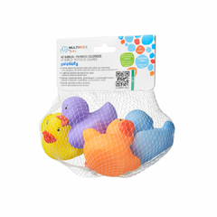 MULTIKIDS - KIT BUBBLES PATINHOS COLORIDOS