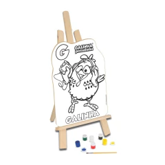 NIG - KIT PINTURA BRINQUEDO DE MADEIRA GALINHA PINTADINHA OFICIAL na internet