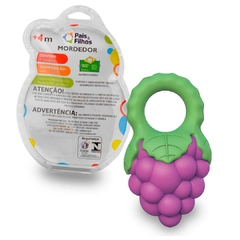 PAIS E FILHOS - MORDEDOR UVA COM CHEIRINHO DE TUTTI FRUTTI - Mamu Kids Store