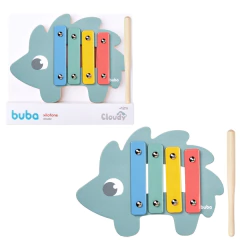BUBA - XILOFONE DE MADEIRA CLOUDY PORCO ESPINHO AZUL