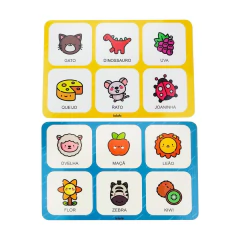 BABEBI - LOTO DAS LETRAS JOGO DE SOLETRAR DIDÁTICO - Mamu Kids Store