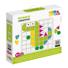 BABEBI - MOSAICO CRIATIVO BRINQUEDO EDUCATIVO DE MONTAR na internet