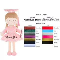 GLOVELEYA - BONECA 40CM SPRING FORMATURA - COM NOME - comprar online