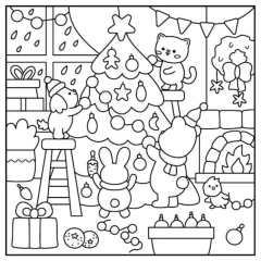 LIVRO DE COLORIR COZY TIME - CIRANDA CULTURAL - Mamu Kids Store