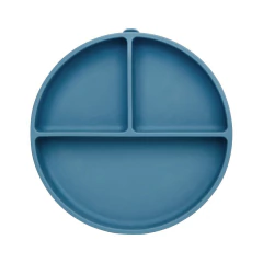 Imagem do BUBA - PRATINHO EM SILICONE COM VENTOSA - AZUL ESCURO