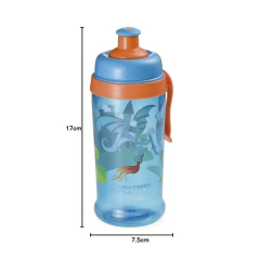 MULTIKIDS - COPO SQUEEZE ANTIVAZAMENTO GROW 360ML - AZUL - comprar online