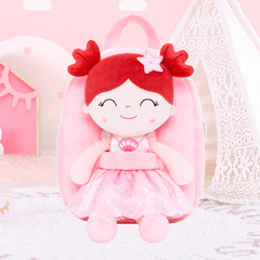 GLOVELEYA - MOCHILA COM BONECA PRINCESA ENCANTADA - ARIEL