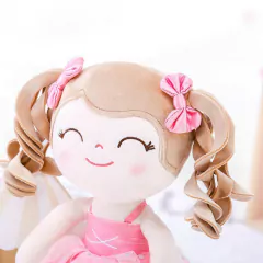 GLOVELEYA - BONECA 35CM BAILARINA CACHOS - LOIRA - loja online