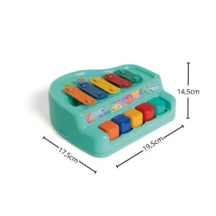 TATETI - MINI PIANO COM 2 BAQUETAS BRINQUEDO MUSICAL - comprar online