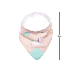 BUBA - BANDANA DE ALGODÃO COM MORDEDOR MAGIC UNICÓRNIO - comprar online