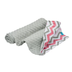 Imagem do CLINGO - COBERTOR INFANTIL ONDA ROSA