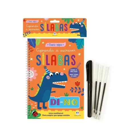 LIVRO APRENDA A ESCREVER - SÍLABAS - CIRANDA CULTURAL