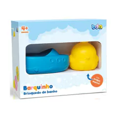 TOYSTER - BARQUINHO BRINQUEDO DE BANHO QUE VIRA CHUVEIRINHO - Mamu Kids Store