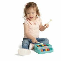 TATETI - MINI PIANO COM 2 BAQUETAS BRINQUEDO MUSICAL na internet