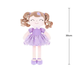 GLOVELEYA - BONECA 40CM PRINCESA - LILÁS COM SACOLA - comprar online
