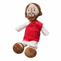 JESUS CRISTO - BRINQUEDO RELIGIOSO DE PELÚCIA -32CM - Mamu Kids Store