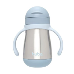 Imagem do BUBA - COPO TÉRMICO PAREDE DUPLA COM ALÇA 300ML - AZUL