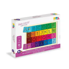 BABEBI - VAMOS ESCREVER? ALFABETO VAZADO EM MADEIRA 4 ANOS na internet