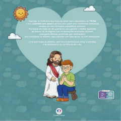 LIVRO DE COLORIR COLORINDO COM JESUS - CIRANDA CULTURAL na internet
