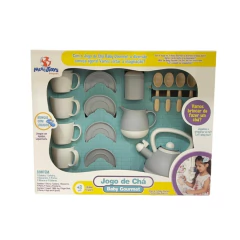 Imagem do MERCOTOYS - JOGO DE CHÁ BABY GOURMET PLAYSET DE COZINHA
