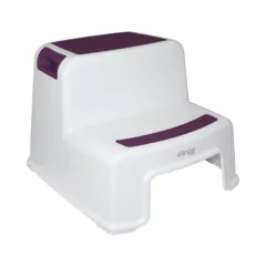 CLINGO - ESCADINHA INFANTIL ANTIDERRAPANTE DOIS DEGRAUS ROSE