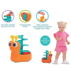 Imagem do MERCOTOYS - CARACOL RADICAL BRINQUEDO EDUCATIVO +18m