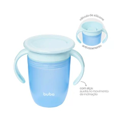 Imagem do BUBA - COPO DE TREINAMENTO 360 COM ALÇA 210ML - AZUL
