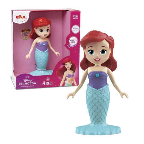 ELKA - BONECA PRINCESA ARIEL DISNEY OFICIAL