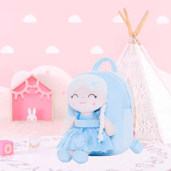 GLOVELEYA - MOCHILA COM BONECA PRINCESA ENCANTADA