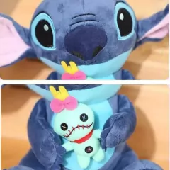 DISNEY - PELÚCIA LILO E STITCH 25CM OFICIAL - STITCH E XEPA - Mamu Kids Store
