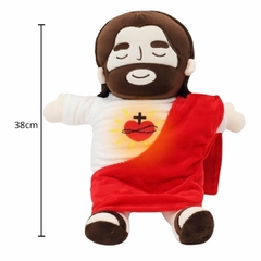 PELÚCIA - JESUS CRISTO QUE RESPIRA - VERMELHO - comprar online