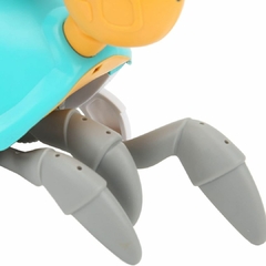 CARANGUEJO FUJÃO COM SENSOR DE MOVIMENTO COM MUSICA - VERDE - Mamu Kids Store