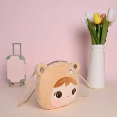 Imagem do METOO DOLL - BOLSA COM ALÇA MINI 15CM KEPPEL URSO COM CAIXA