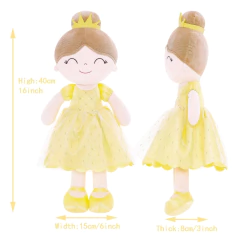 GLOVELEYA - BONECA 40CM PRINCESA ENCANTADA - BELA - loja online