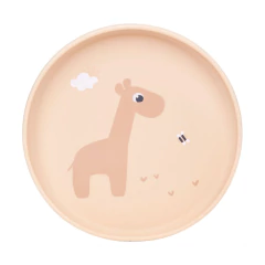 Imagem do BUBA - PRATO DE SILICONE COM VENTOSA CLOUDY - BEGE