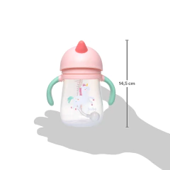 BUBA - COPO COM DISPOSITIVO CANUDO MAGIC UNICÓRNIO - comprar online