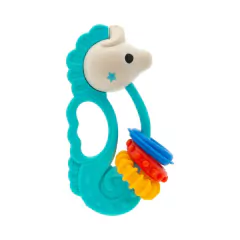 Imagem do BUBA - CHOCALHO COM MORDEDOR TEXTURIZADO CAVALO MARINHO