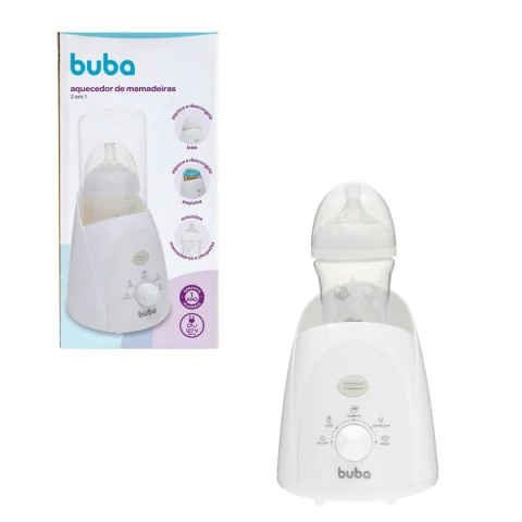 BUBA - AQUECEDOR DE MAMADEIRAS 3 EM 1