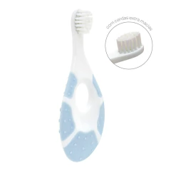 BUBA - ESCOVA DE DENTE PRIMEIROS DENTINHOS AZUL - Mamu Kids Store