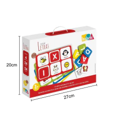 BABEBI - LOTO DAS LETRAS JOGO DE SOLETRAR DIDÁTICO na internet